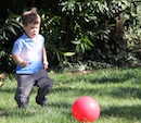 Playing in the Yard